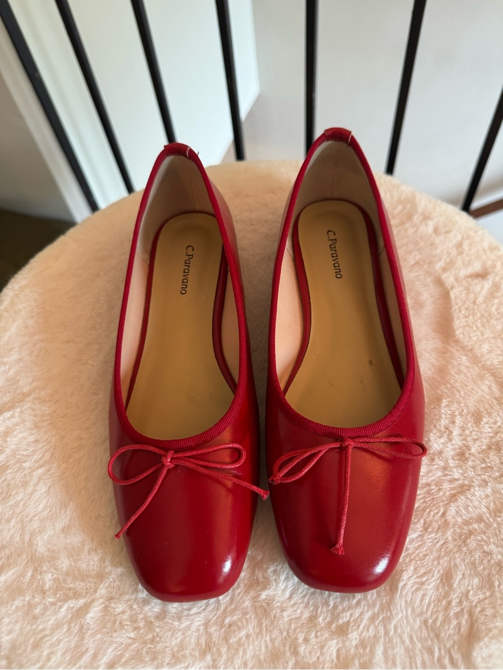 C. Paravano Bowknot Ballet Flats